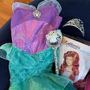 Ariel Princess Costume Bundle Sz 5/6